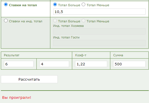 Тотал больше 10,5 (ТБ 10,5) в ставках на спорт