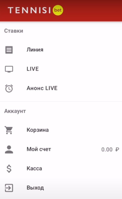 Обзор личного кабинета в приложении Tennisi на iOS Обзор личного кабинета в приложении Tennisi на iOS