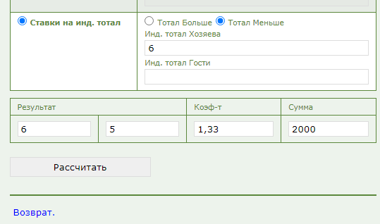 ИТМ1 6 в ставках на спорт ИТМ1 6 в ставках на спорт