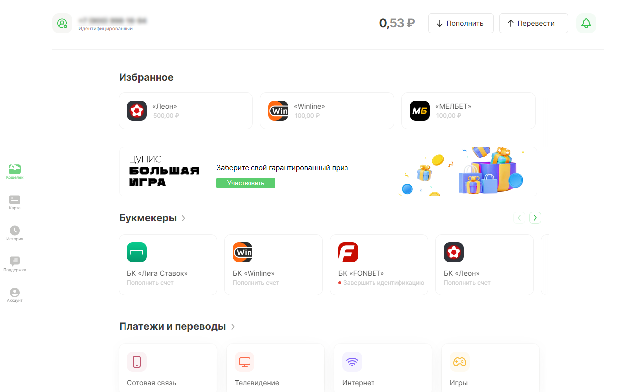 Как пополнить ЦУПИС Как пополнить ЦУПИС