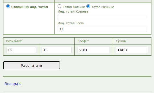 ИТМ2 11 в ставках на спорт ИТМ2 11 в ставках на спорт