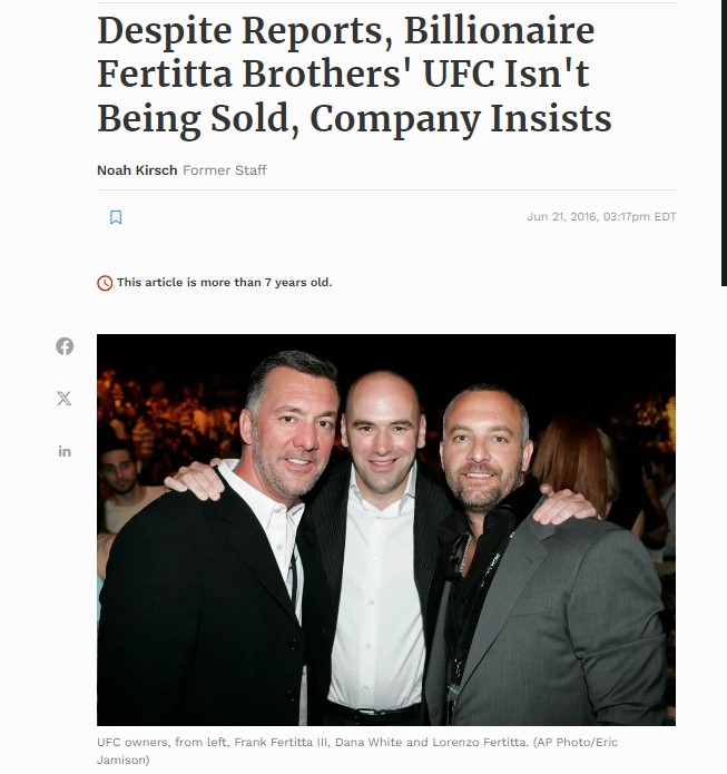 Zuffa, что это за организация и как она связана с UFC