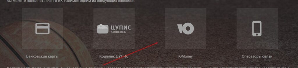 Пополнение счета в БК Олимпбет через кошелек ЮMoney Пополнение счета в БК Олимпбет через кошелек ЮMoney