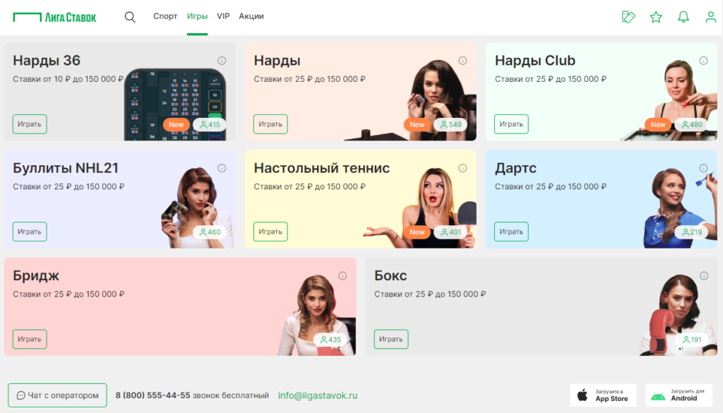 Обзор букмекерской конторы Liga Stavok